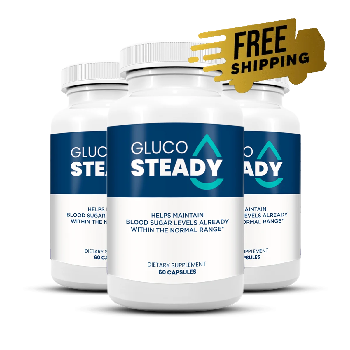Gluco Steady Blood Sugar and Metabolic Wellness Supplement
